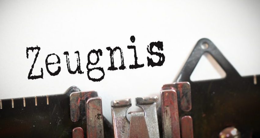 Arbeitszeugnis Form